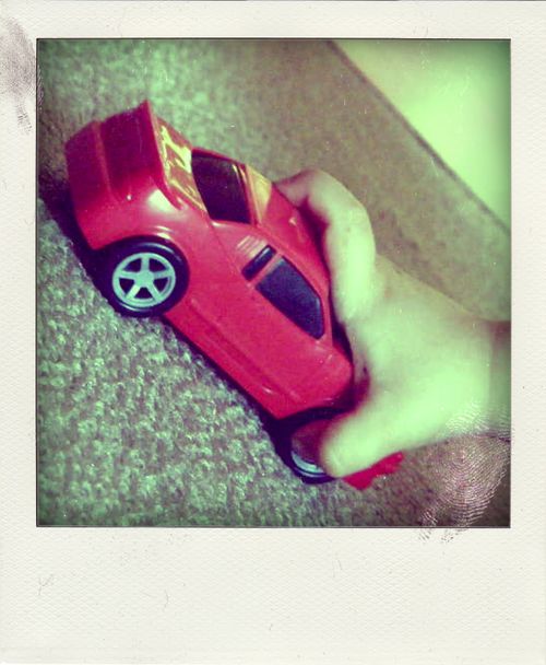 la voiture rouge